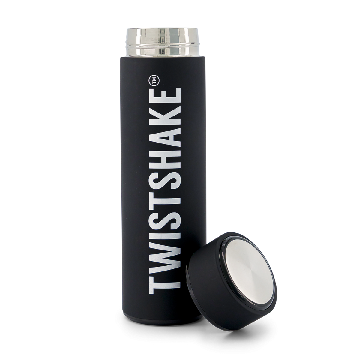 Twistshake Hot or Cold Bottle 420ml Black